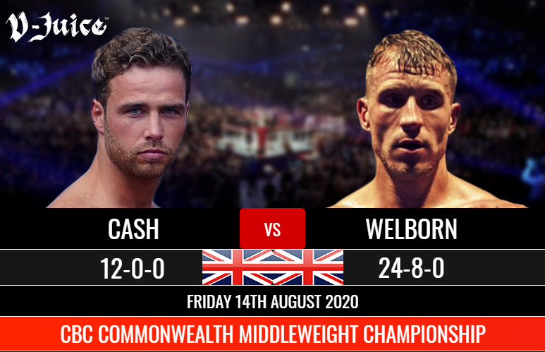 Vjuice Sponsored Boxer Felix Cash Defends His Commonwealth Title This Friday!