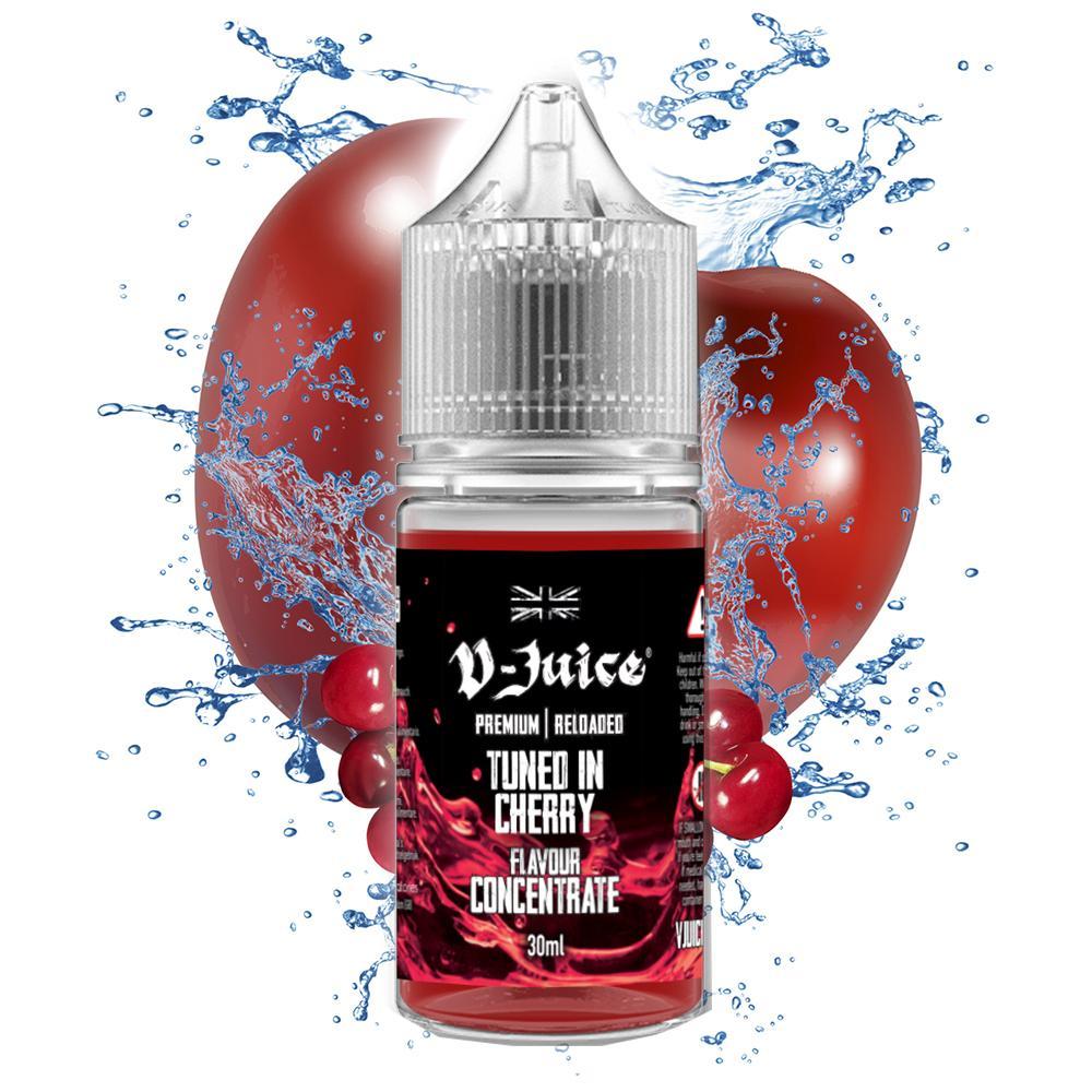 Tuned In Cherry 30ml Flavour Concentrate Eliquid